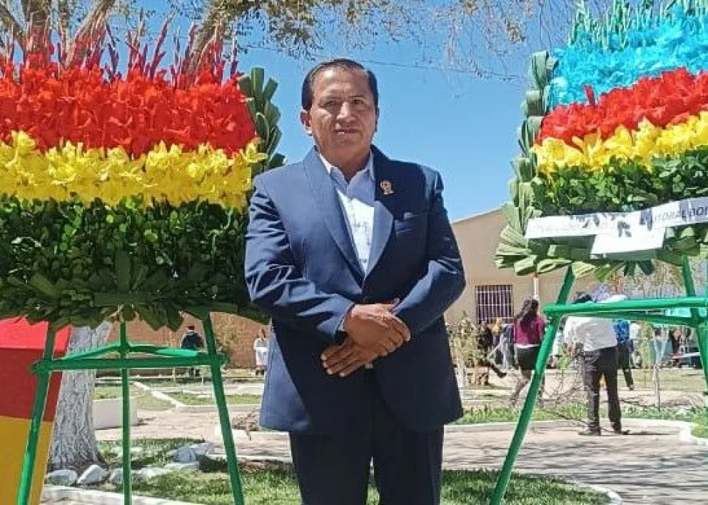 Vicente Esteban Coico en una imagen de archivo. Foto: RRSS del Consulado de Bolivia en La Quiaca