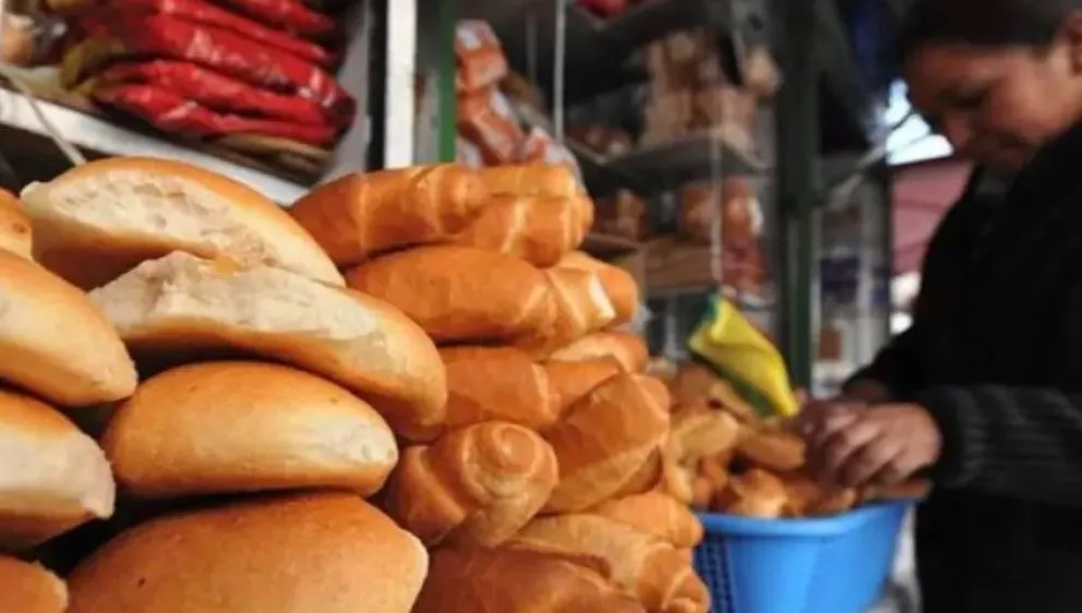 Venta de pan en la ciudad de Santa Cruz. Foto: APG
