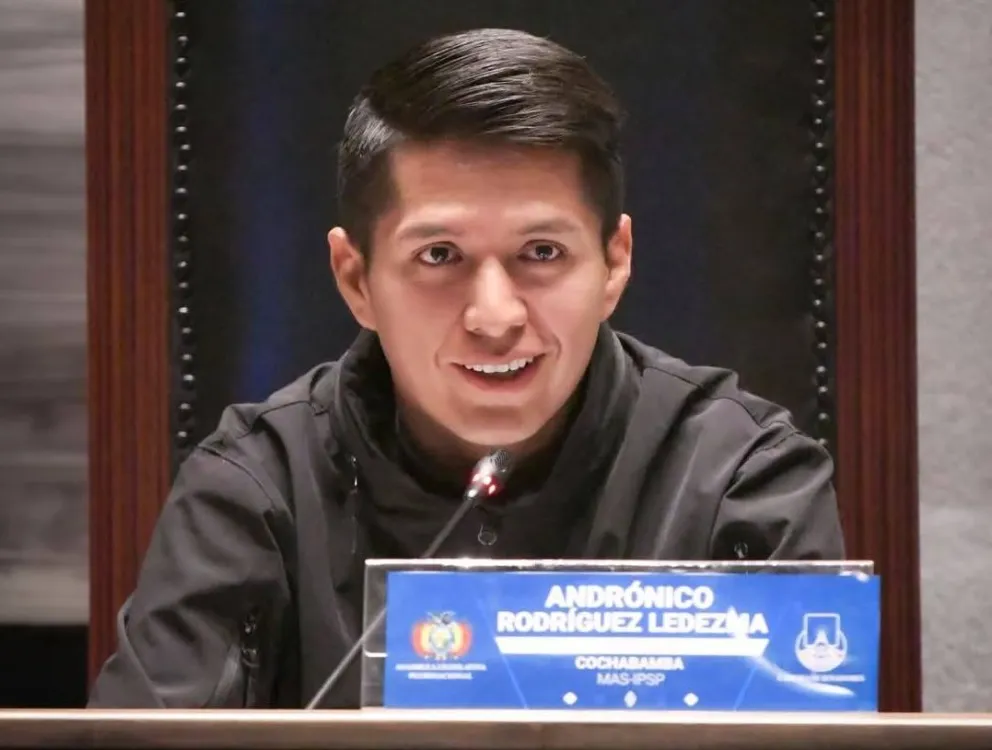 Andrónico Rodríguez, actual presidente del Senado. Foto: Archivo