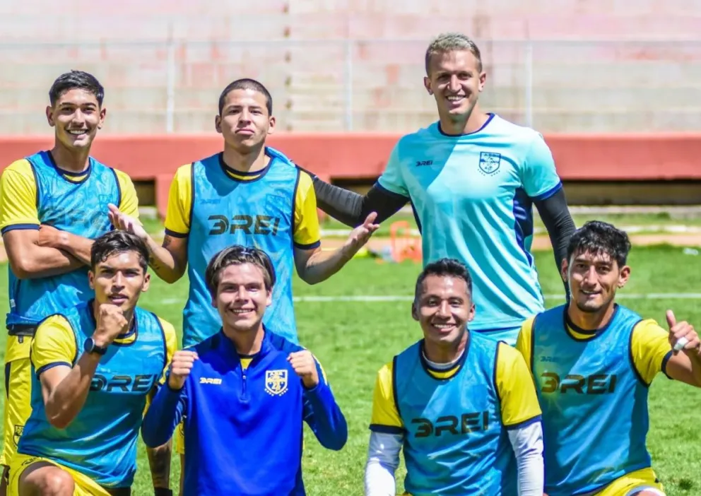 Jugadores de ABB luego de un entrenamiento anterior. Foto: ABB.