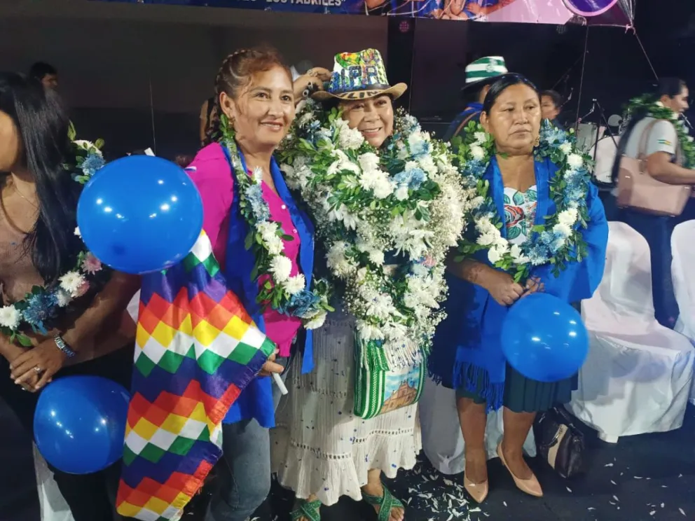 Montenegro es dirigente Bartolina en Santa Cruz, y afín a Luis Arce. Foto: DTV