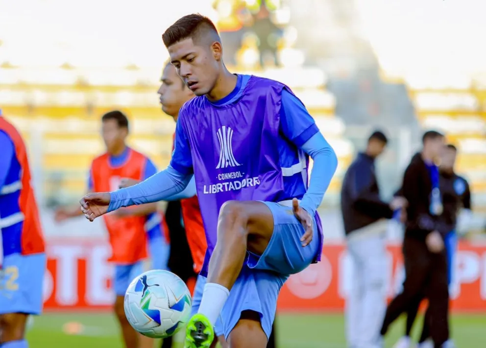 El tarijeño Ramiro Vaca, una de las figuras que tiene el conjunto académico. Foto: CB