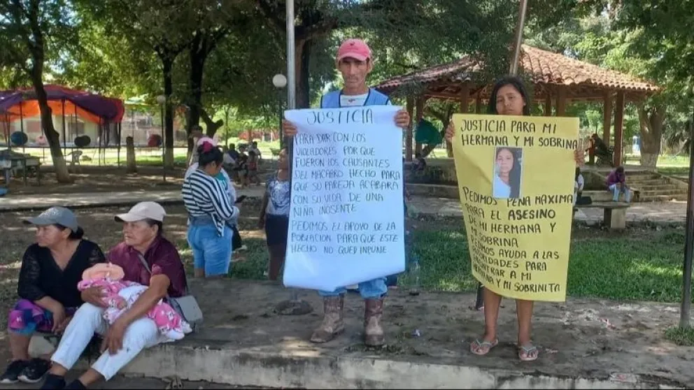 Familiares de las víctimas en vigilia. FOTO: Red Uno