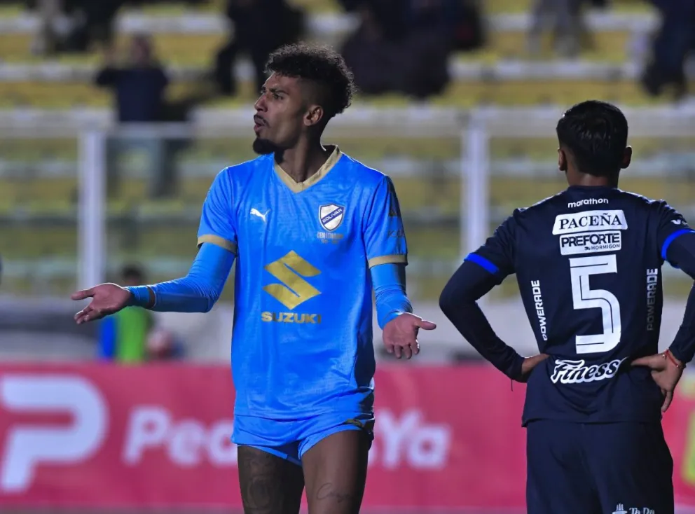 Fabio Gomes celebra el tercer tanto del conjunto académico. Foto: APG