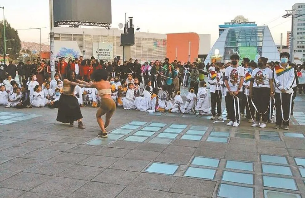 Una muestra de talento. Foto: Dragadanza