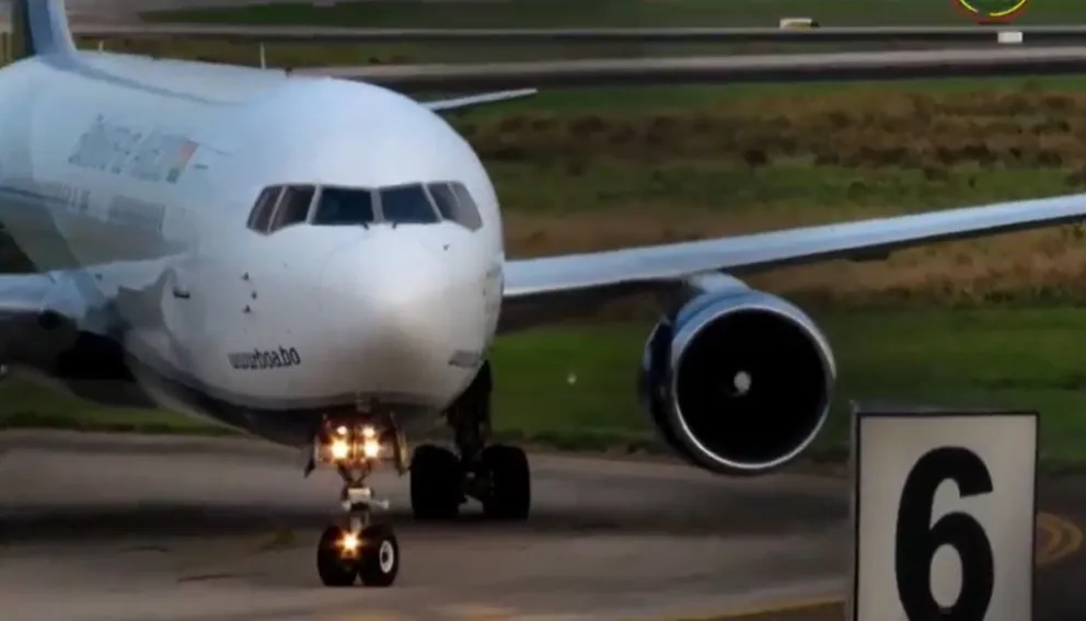 Un aeronave en una imagen de archivo. Foto: Captura de video 