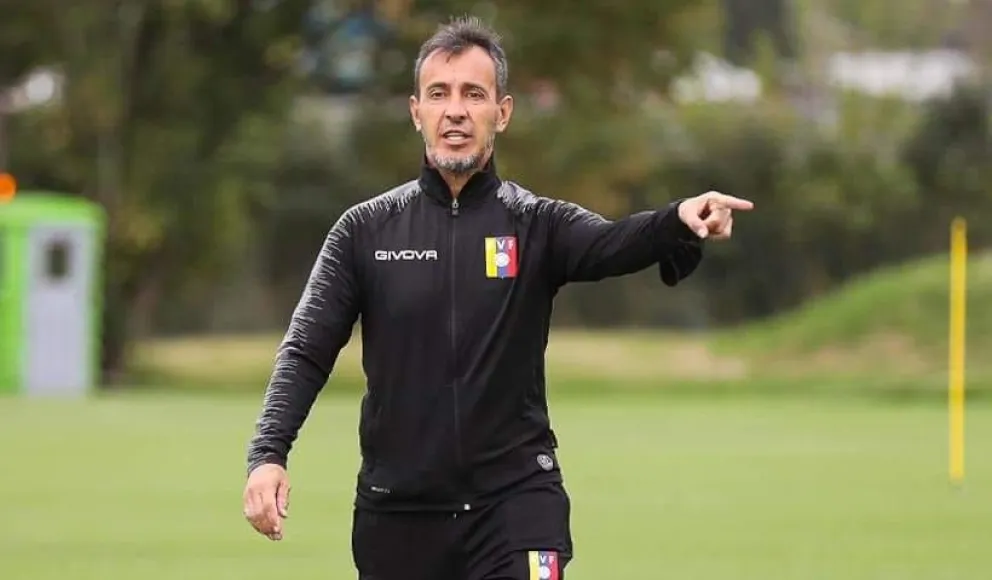 Fernando Batista, director técnico de la Selección de Venezuela. Foto: FA
