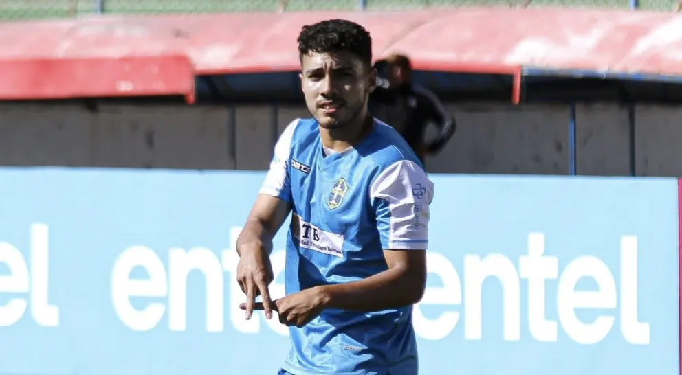 Marcelo De Lima marcó el transitorio 1-1 para San Antonio en Oruro. Foto: Club San Antonio. 