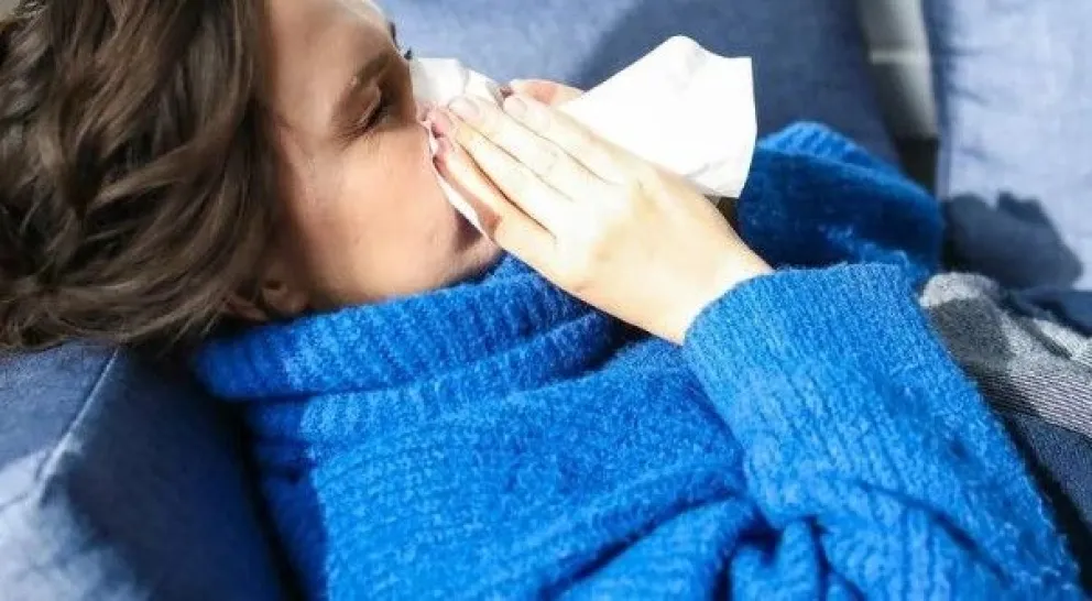 Una mujer resfriada. Foto: Red Uno