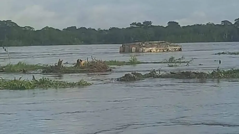 Imagen del naufragio. Foto: El Diario