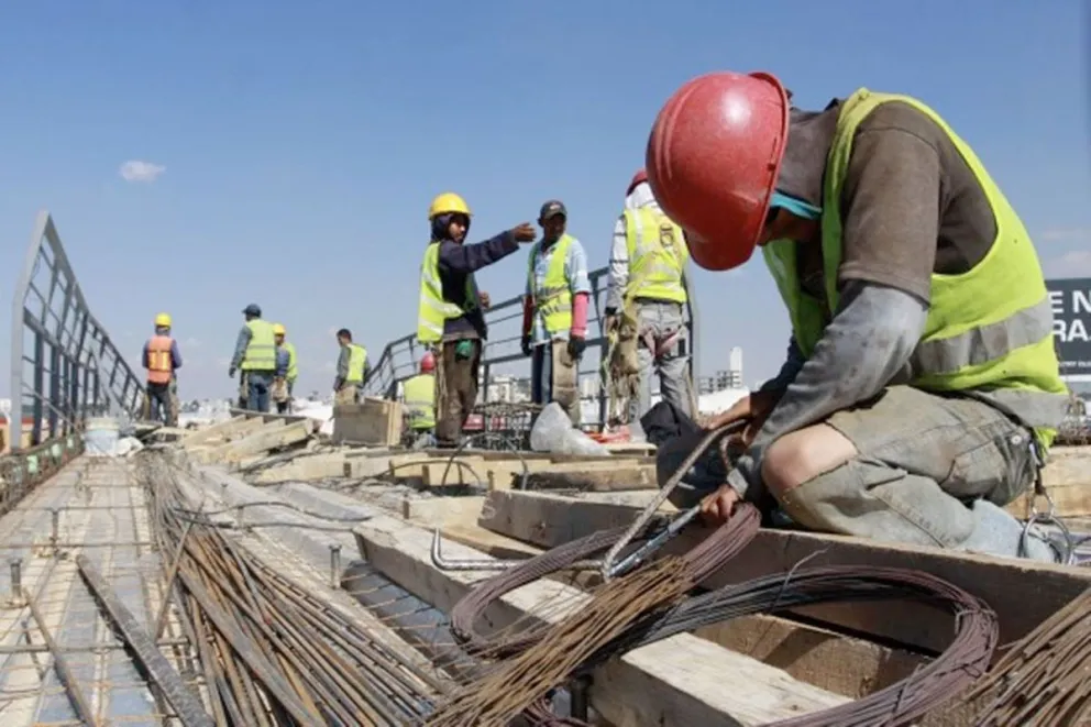 Trabajadores en una construcción. Foto: Caboco. 