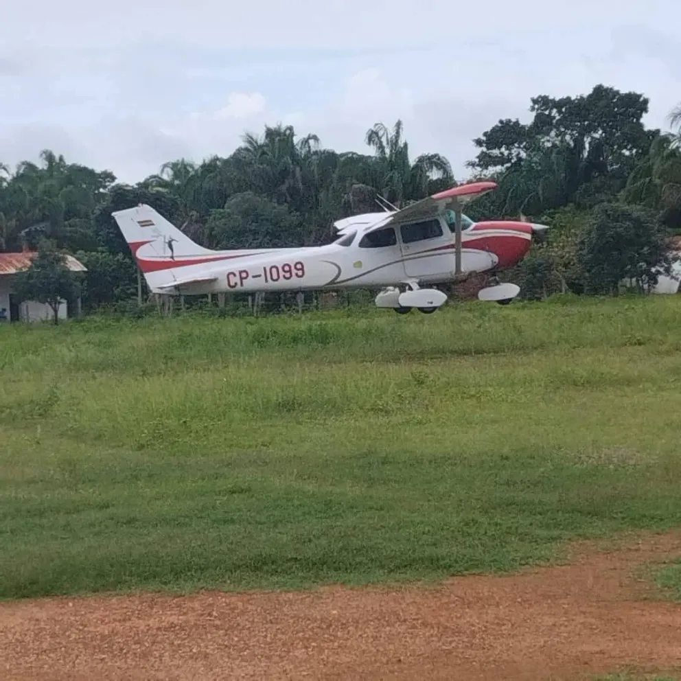 La avioneta desaparecida en Beni reportó problemas en la ruta Baures - Trinidad. Foto: CV Noticias