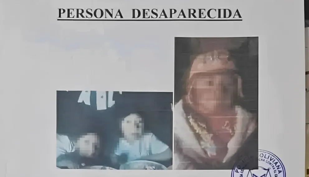 Los menores que fueron reportados como desaparecidos en una foto de la Policía.