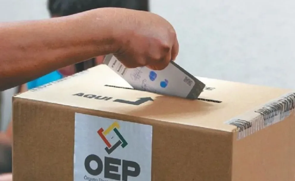 El frontis del Tribunal Supremo Electoral. Foto: TSE