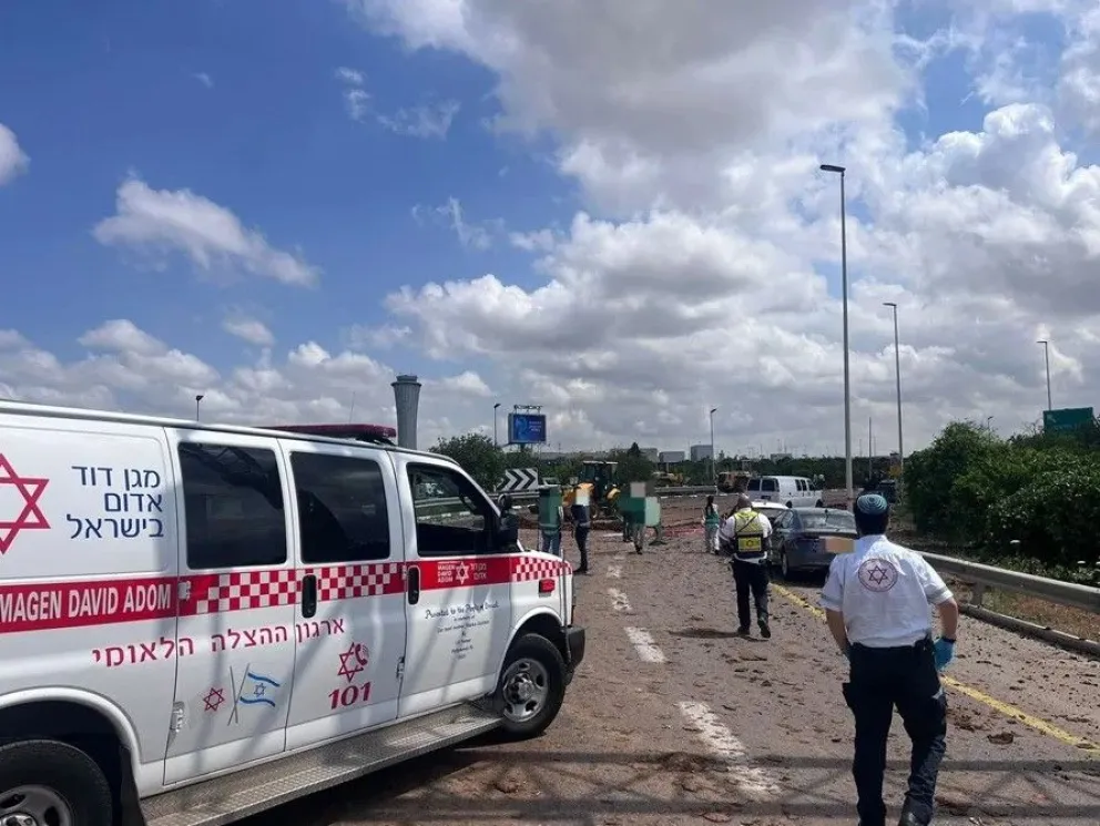 Vista de la zona del aeropuerto de Ben Gurion en Tel Aviv. Foto: EFE