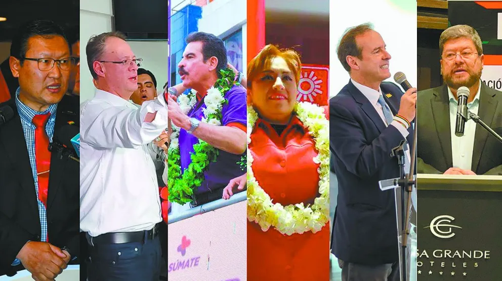 Varios candidatos destacaron por sus polémicas propuestas. Foto: Composición
