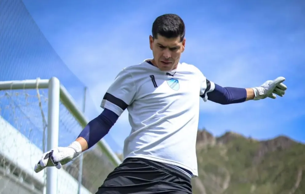 Lampe durante uno de sus más recientes entrenamientos en Ananta. Foto: Club Bolívar.