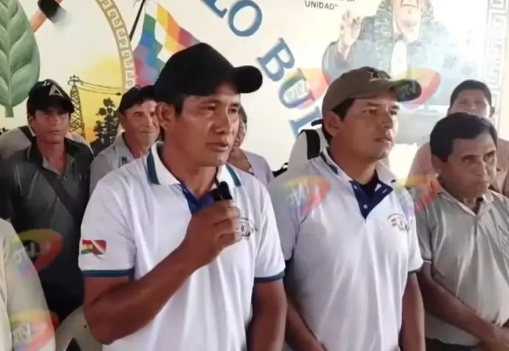 Dirigentes de la Federación Mamoré - Bulo Bulo. Foto: captura