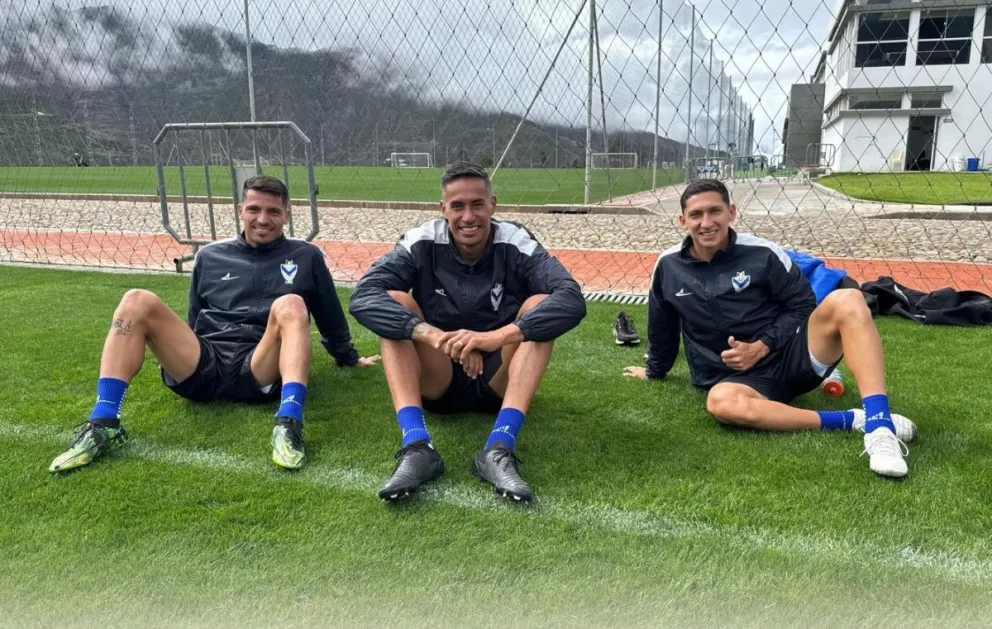 Jugadores de GV San José que esta noche tienen una dura parada ante Fluminense. Foto: GV