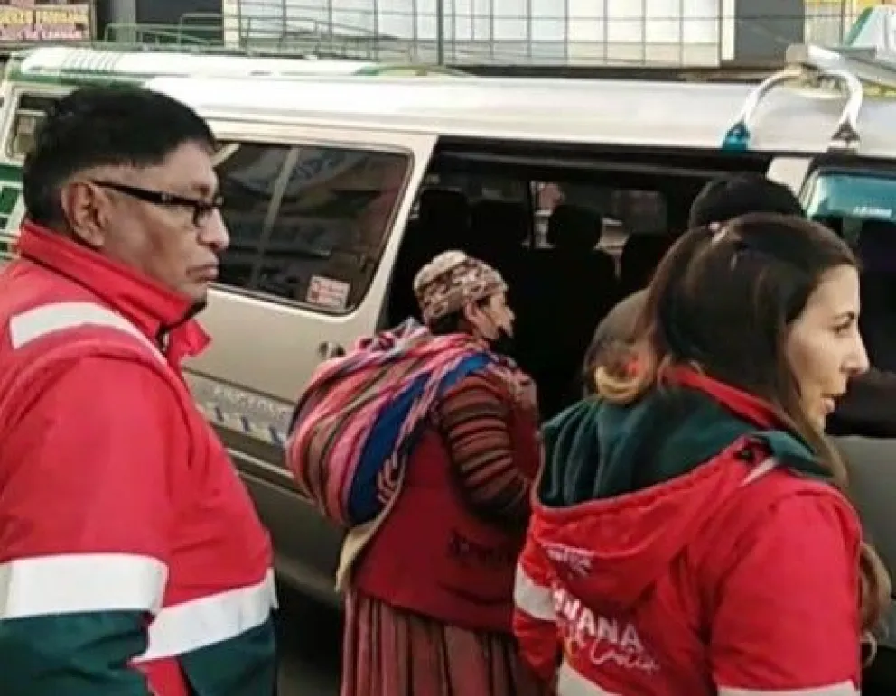 Operativo contra el trameaje liderado por la concejala Roxana Pérez. Foto: captura