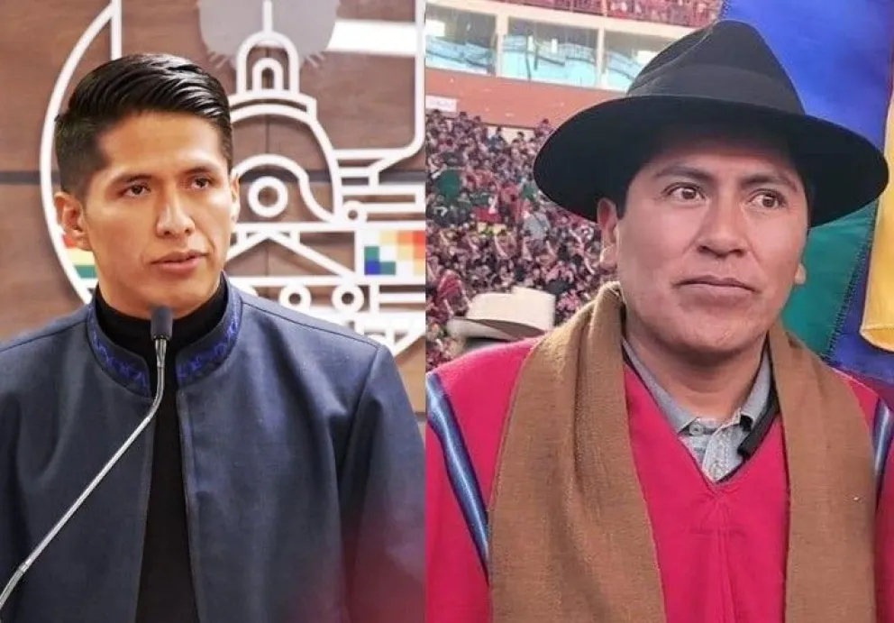 Andrónico Rodríguez y David Mamani. Foto: composición