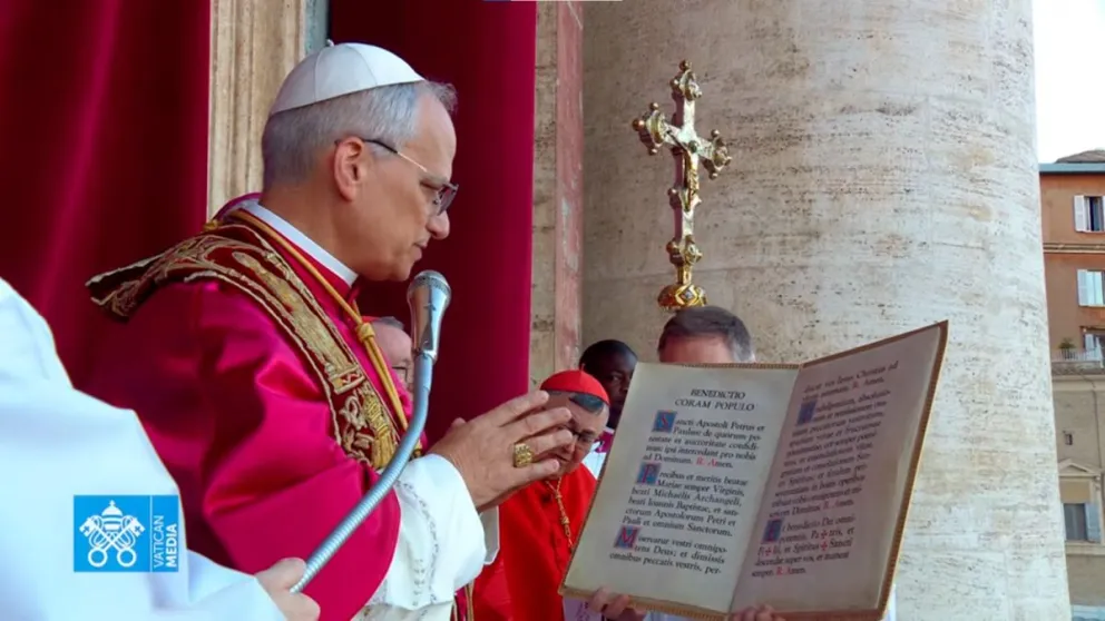 El nuevo Papa León XIV, dio un emotivo discurso en su primer mensaje a los católicos y recordó con cariño a Chiclayo. Foto: EFE