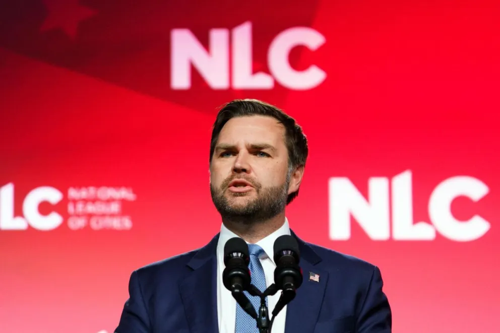 Foto de archivo del vicepresidente de EE.UU. JD Vance. Foto: EFE