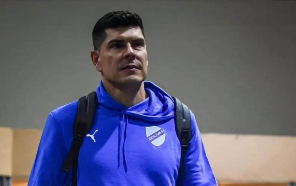 Lampe, antes de viajar a Lima para la Libertadores. Foto: Carlos Lampe.