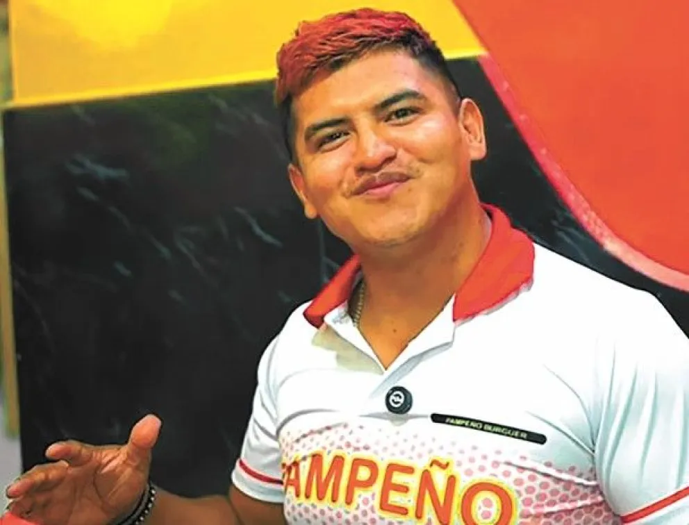 El creador y dueño, Veymar Daza. FOTO: PAMPEÑO