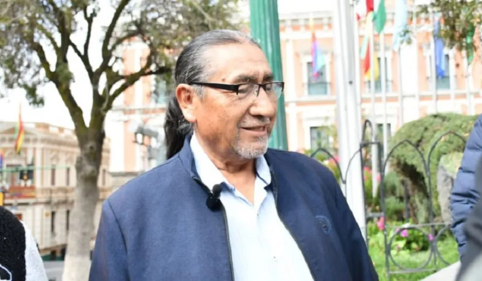 Eliseo Rodríguez, jefe del FPV, partido que se quedó sin personría jurídica. Foto: APG