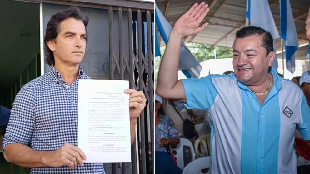 Mamen Saavedra presentó la denuncia contra Fernández. Foto: Composición