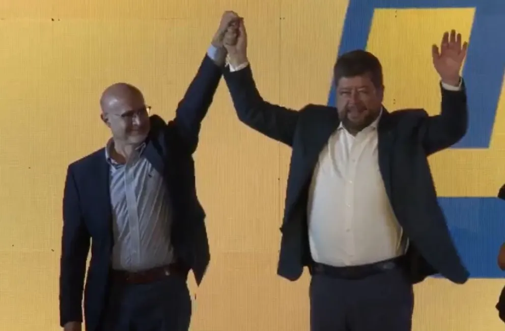 José Luis Lupo y Samuel Doria Medina. Foto: captura