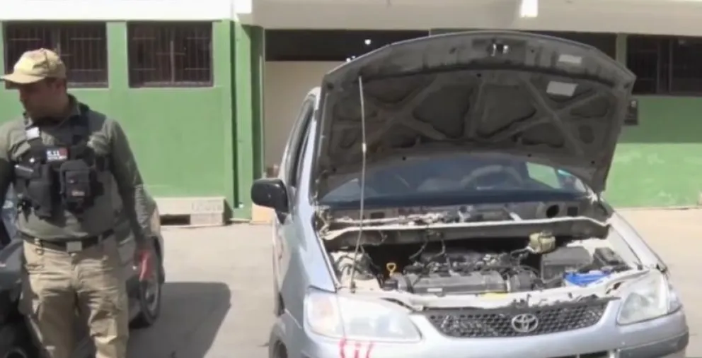 Los detenidos ya contaban con antecedentes por delitos similares. Foto: Captura de video 