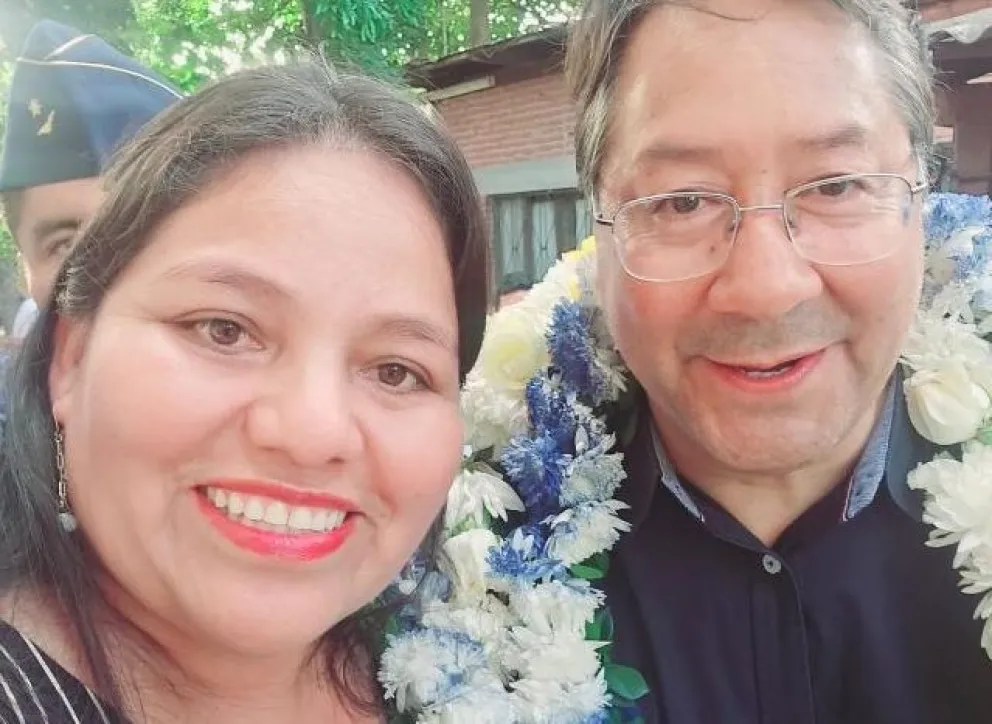 Choque y Arce fueron elegidos por el MAS y el Pacto de Unidad como los candidatos presidenciables del partido oficialista. Foto: Captura