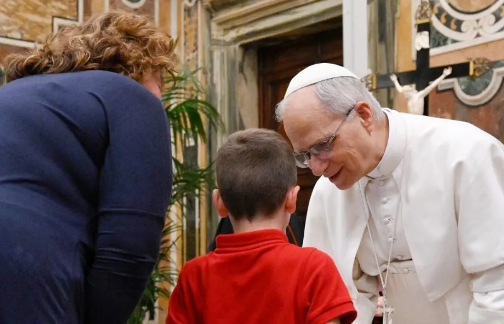 "Los jóvenes son un volcán de vida, energía, sentimientos e ideas", dijo el Papa, cuando publicó esta imagen en Instagram. Foto: @pontifex