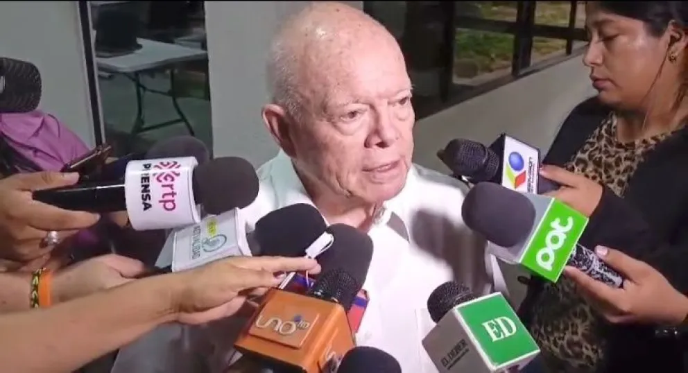  Hassenteufel, en declaraciones a los medios, este viernes. Foto: Captura de video