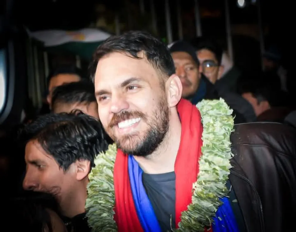 Eduardo Del Castillo, ahora exministro de Gobierno. Foto: RRSS del político  