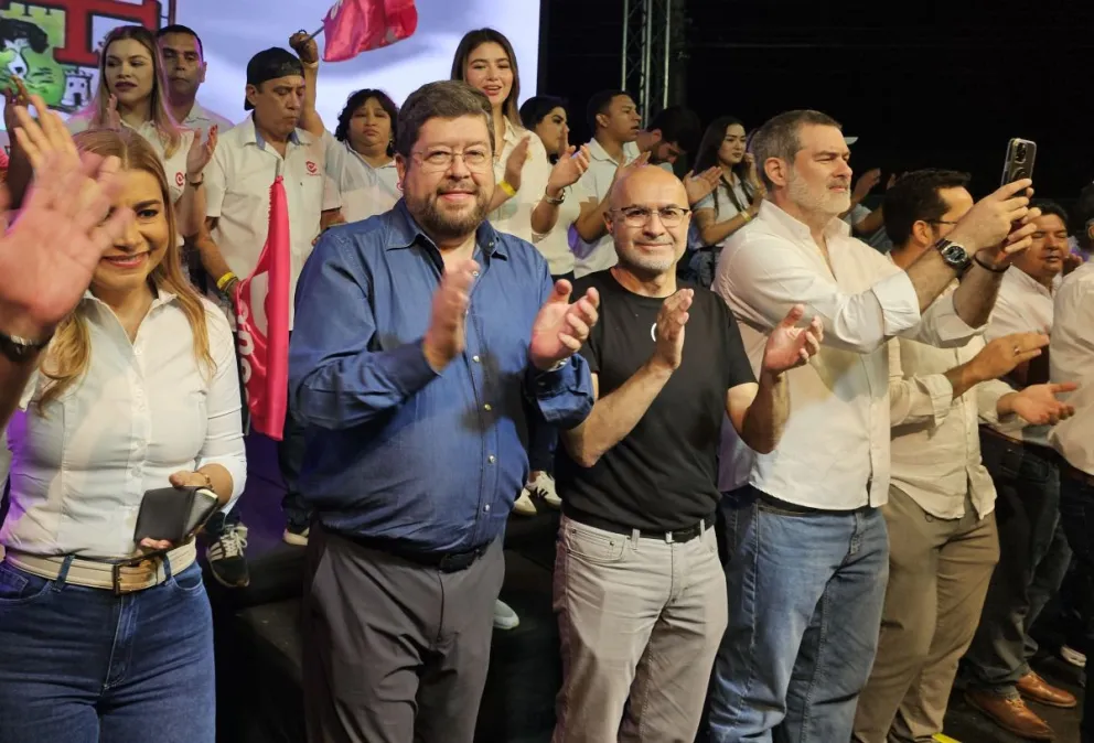 Doria Medina y Lupo, el fin de semana. Foto: Prensa Unidad 