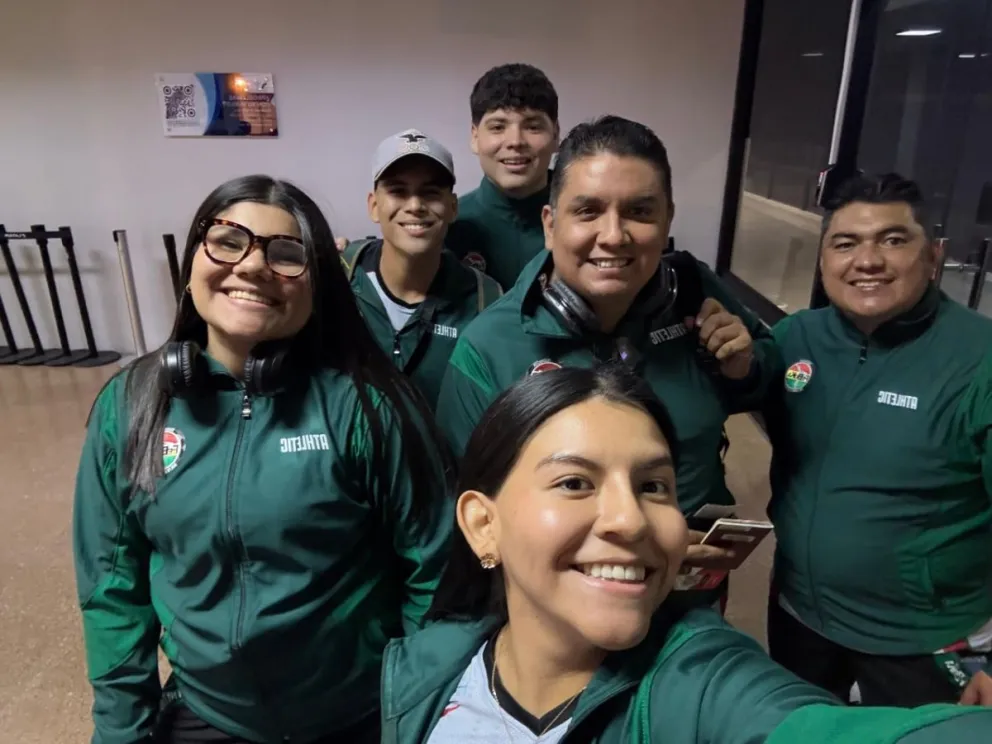 La comitiva nacional ya se encuentra en México. Foto: Feboka.