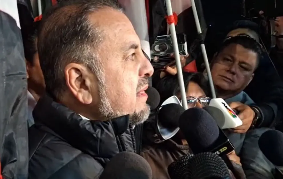 Gabriel Gutiérrez, delegado de la alianza Libertad y Progreso. Foto: captura