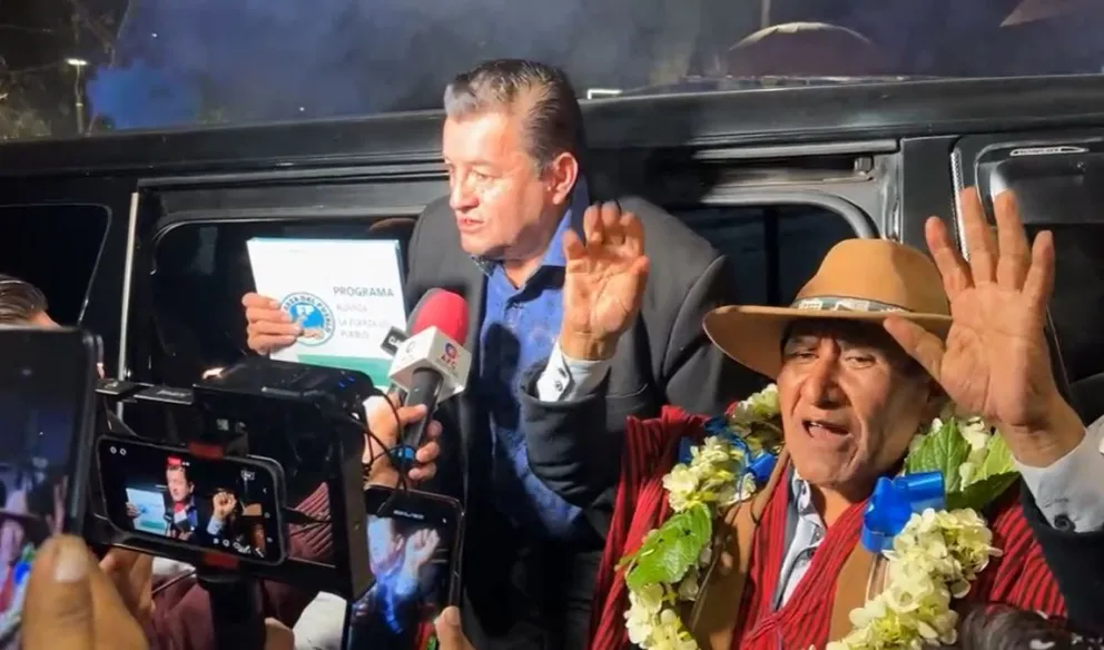Jhonny Fernández, líder de UCS, y candidato a la Presidencia. Foto: captura