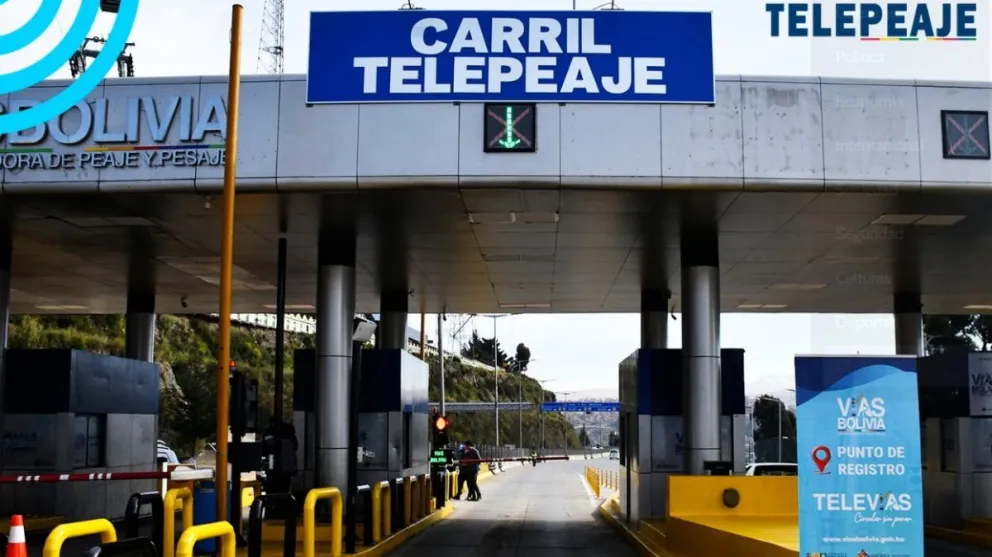 Uno de los puntos de peaje. Foto: ABI
