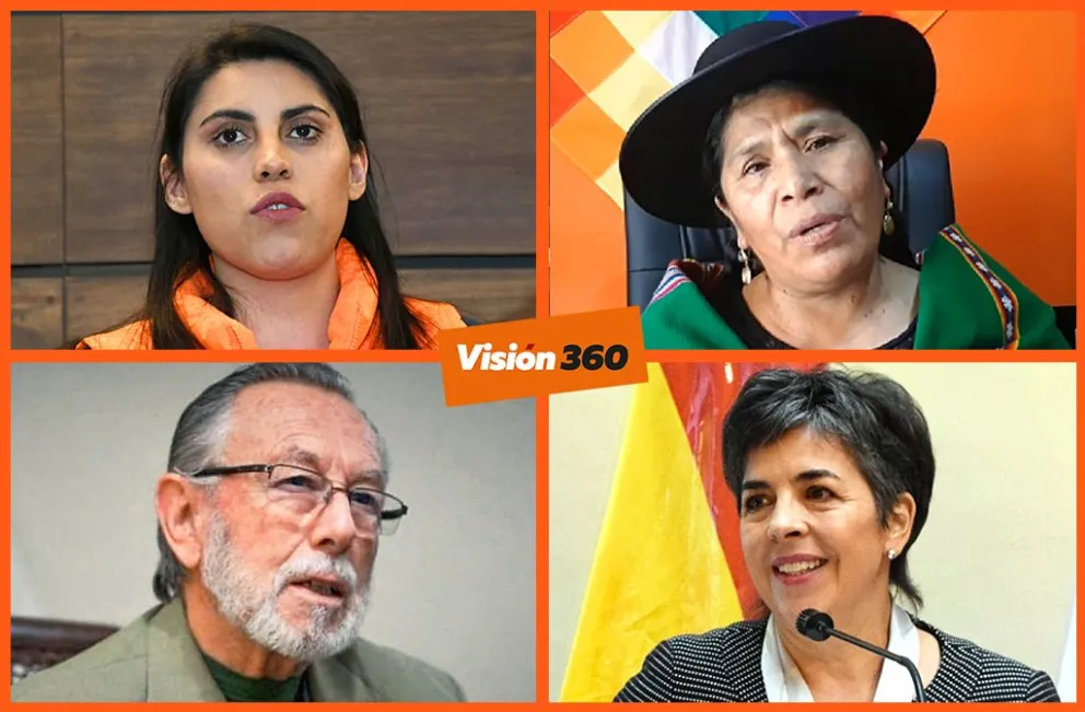 Algunos candidatos por la alianza Unidad rumbo a las elecciones. Foto: composición
