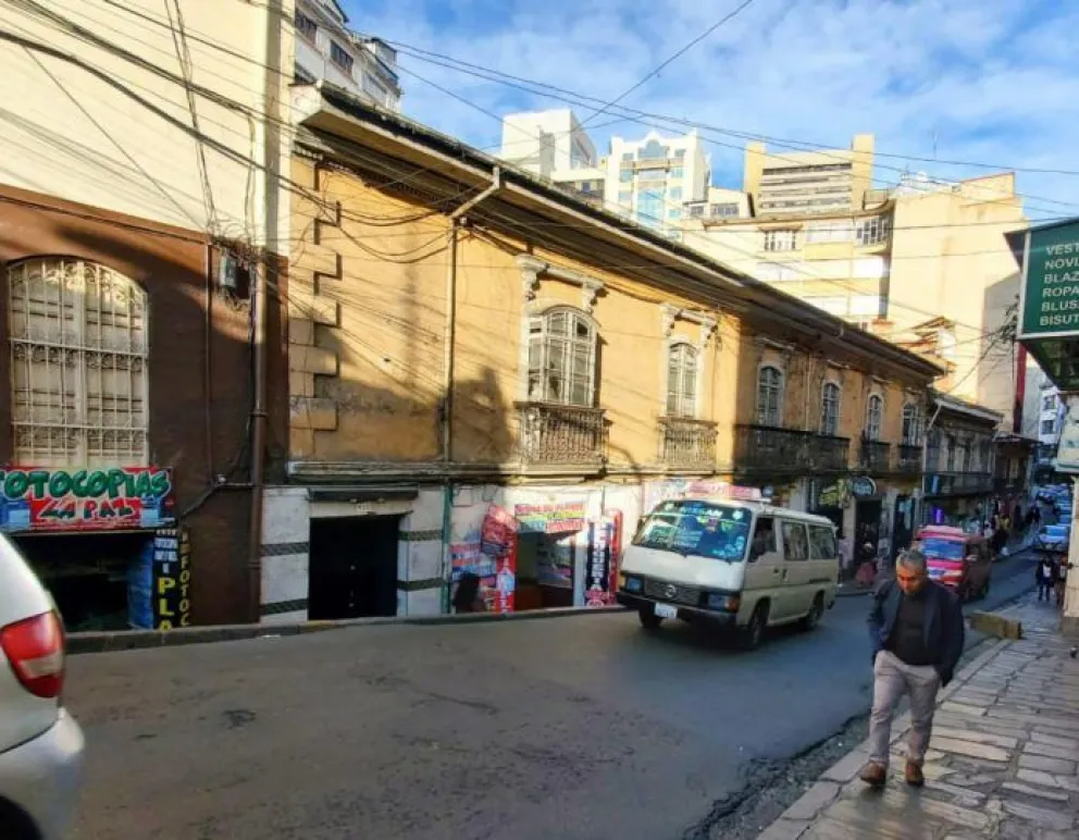 La calle Honda de La Paz en una imagen de archivo. Foto: AMUN