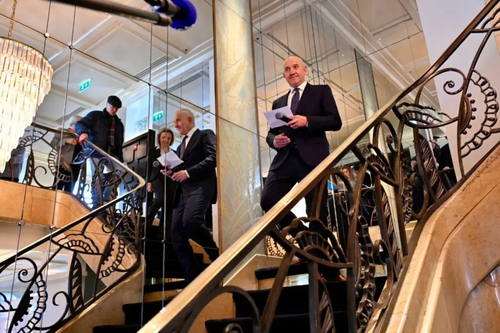 El escritor y cineasta  Philippe Claudel, el primer invitado internacional de la FIL La Paz. FOTO:  Acadèmie Goncourt