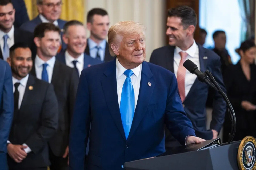 El presidente de EEUU, este jueves en la Cámara de Representantes. Foto: EFE