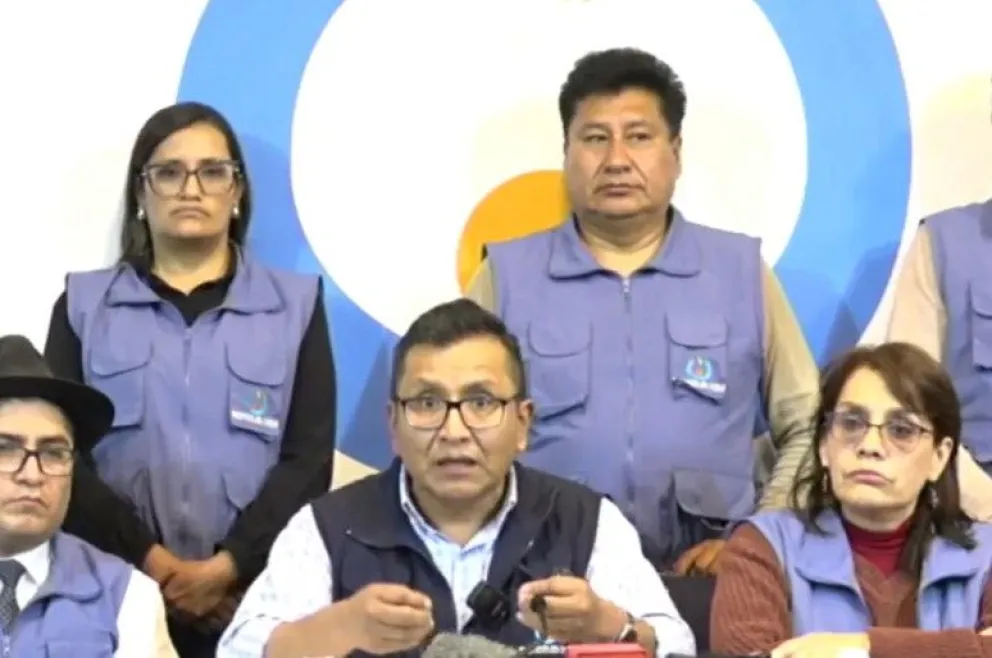 Pedro Callisaya, Defensor del Pueblo. Foto: captura