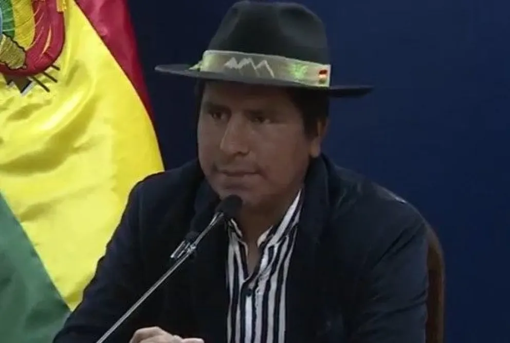 Álvaro Mollinedo, viceministro de Desarrollo Agropecuario. Foto: Captura