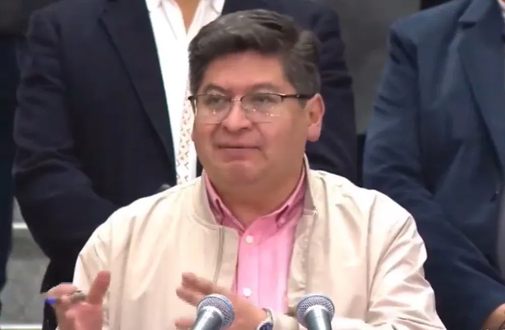 Marcelo Montenegro, ministro de Economía. Foto: captura