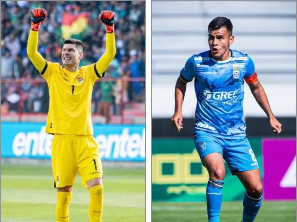 Carlos Lampe y Moisés Villarroel se suman a la convocatoria del seleccionado. Fotos: AD